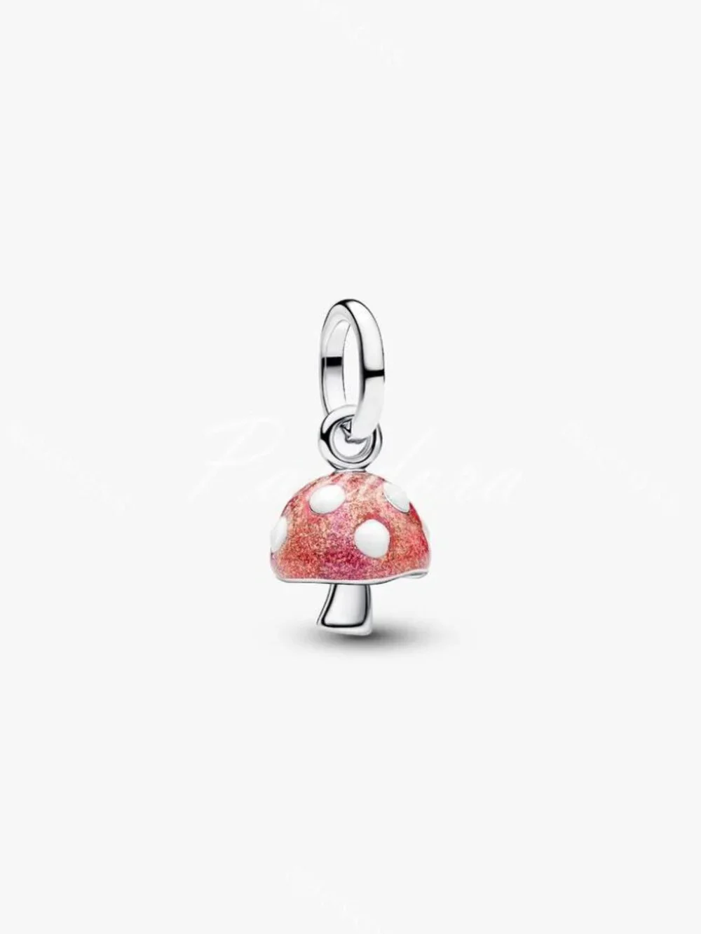 Glow-in-the-dark Mushroom Dangle Charm